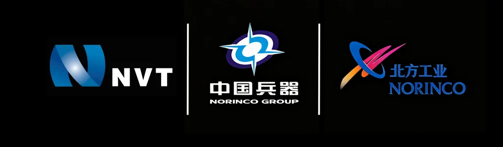 Logos of NVT and Norinco Group