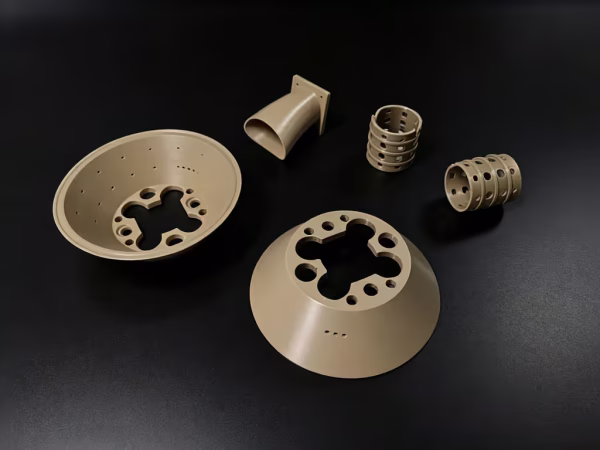 Parts made by PEEK material